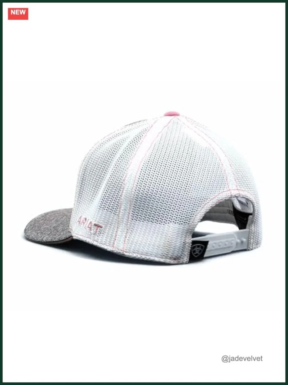 Adjustable Snapback Hat with Mesh Back
